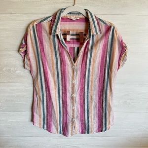 Button Down Striped Shirt